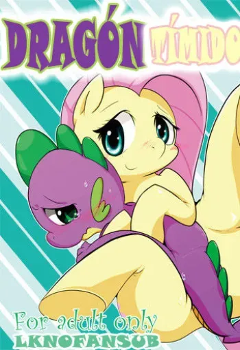 (C84) [Kezukaya (Ichiba)] DragonShy (My Little Pony: Friendship is Magic) [Spanish] [LKNOFansub] [Decensored] manga cover