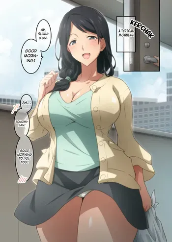 [Kaori no Chikara (Kaze no Koe)] Akogare no Rinjin no Hitozuma ni Jitaku no Toile o Kashitara Orei ga Onara datta [English] [Kuraudo] manga cover
