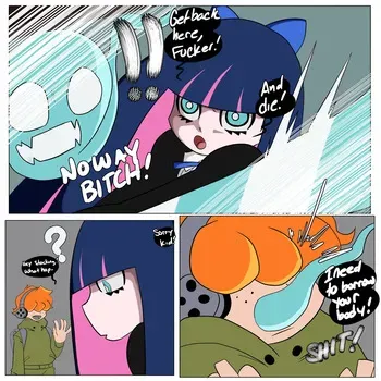 [Inuyuru] Stocking and Ghost (Panty & Stocking with Garterbelt) manga cover