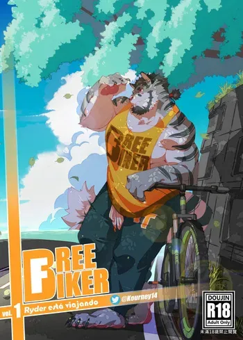 [Kourney] FreeBiker - Ryder está viajando (Vol. 1) [Español] manga cover