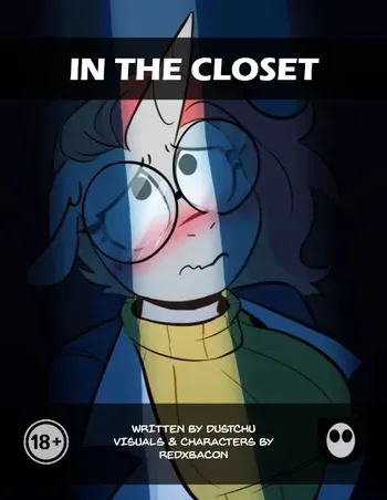 MLP: In The Closet by dastchu & redxbacon manga cover