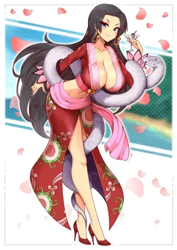 [Virus.G] Boa Hancock (One Piece) manga cover