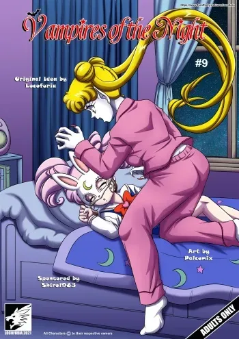 [Palcomix] Vampires of the Night 9 (Bishoujo Senshi Sailor Moon) manga cover