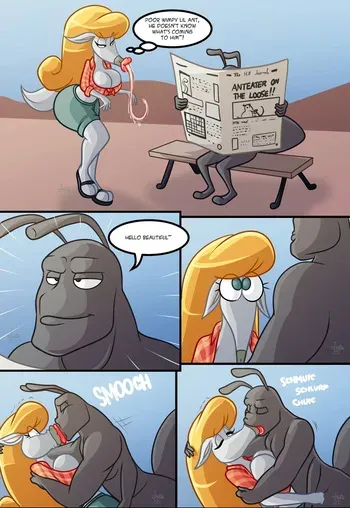 [JAMEArts] Anteater gets Ant-Beaten manga cover
