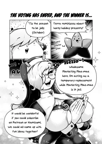 [The Kitty Named Terra (Mae-Mae)] Threesome Therapy: Chapter 4 manga cover