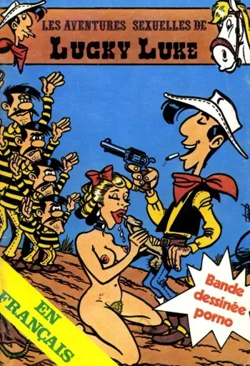 Schuurmans Les aventures sexuelles de Lucky Luke (FR) manga cover