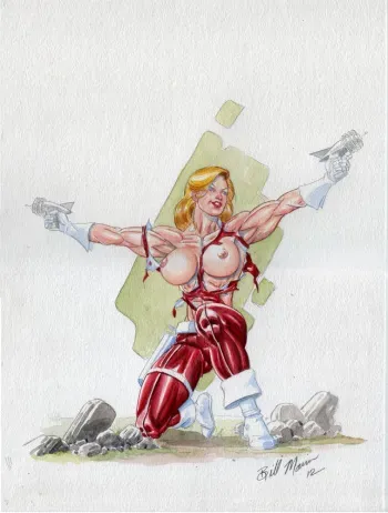 [pumpmonge] Muscle girl Gallery manga cover
