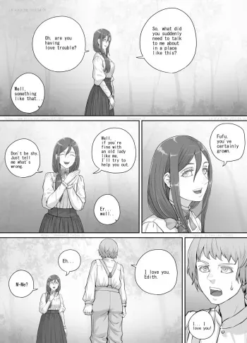 昔から好きだった人妻さんの漫画（English Version） manga cover