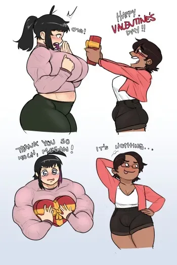 [SovietMarmalade] Anne and Megan Valentines manga cover