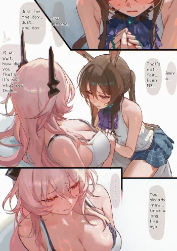 Amiya x Theresa EN manga cover