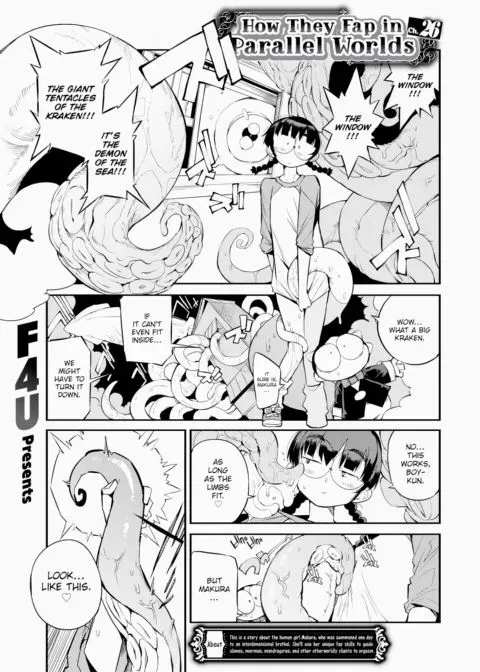 How They Fap in Parallel Worlds Ch.26 manga cover