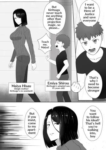 The Fuyuki's Mama manga cover