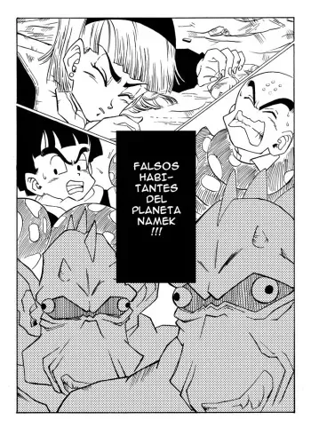 [Yamamoto] Fake Namekians [Falsos habitantes del planeta Namek!!!] (Dragonball) [Spanish] manga cover