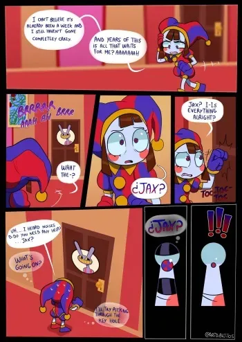 Pomni & Jax (The Amazing Digital Circus) English (Ongoing) manga cover