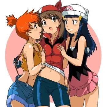 Pokemon - The Best of Pokegirls 1 --2000 images-- manga cover