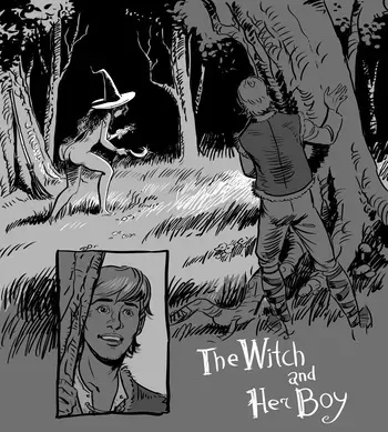 The Witch and Her Boy manga cover
