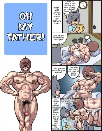 [Gas Heckman] Oh My Father! manga cover