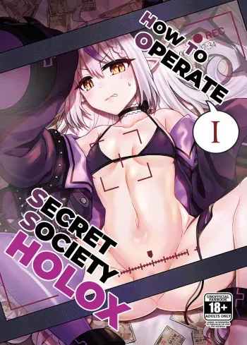 H￮LOX Himitsu Kessha Keiei no Susume 01 | How to operate Secret Society H○LOX-01 manga cover