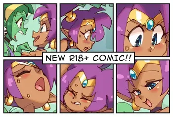 [rtil] Shantae's Zombie Crisis! manga cover