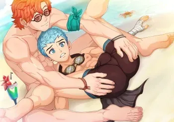 [Suiton00] FE3H - Sylvain X Caspar X Ashe #1 manga cover