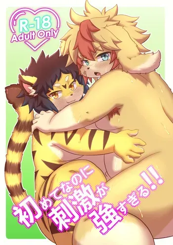 [よこみちそれれば] 初めてなのに刺激が強すぎる manga cover