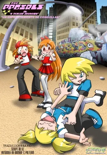 [Palcomix] A Ticklish Showdown (The Powerpuff Girls) [Spanish] manga cover