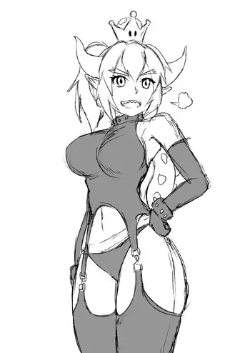 [KlaudSan] Bowsette kigs manga cover