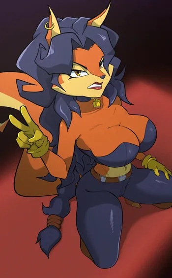 [Monke Brush] Carmelita Fox Comm (Sly Cooper) manga cover