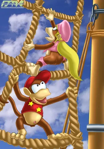 [allthefallen] diddy_kong (character) manga cover