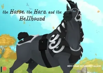 [MisterStallion]The Horse, The Horn, And The Hellhound manga cover