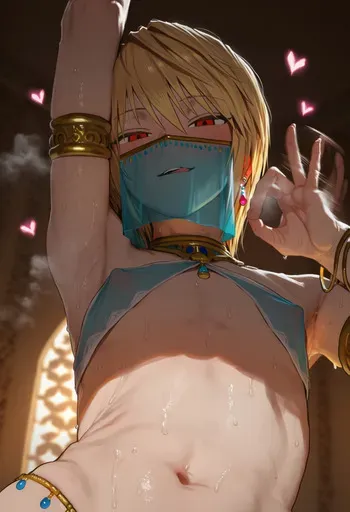 (UruhoAI) Kurapika [Pixiv] [AI Generated] manga cover