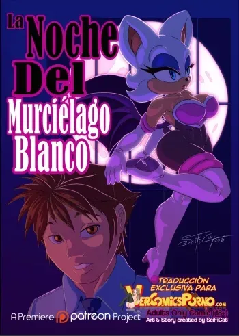 [SciFiCat] La Noche de la Murcielago Blanco (Sonic The Hedgehog) [Spanish] [Ongoing] manga cover