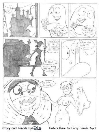 [Diz] Foster's Home for Horny Friends (Foster's Home for Imaginary Friends) manga cover