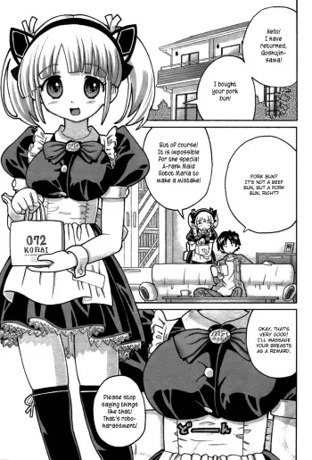 "Self-proclaimed" Super High Efficiency Maid Robot Maria manga cover