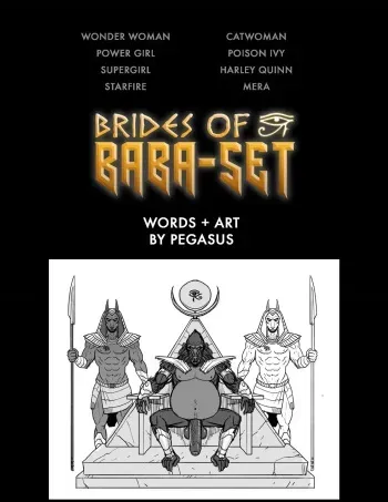 [Pegasus] Brides of Baba-Set (Justice League) manga cover