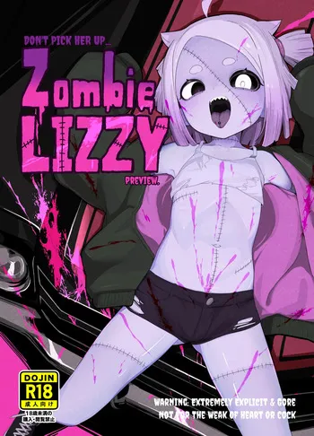 (C108) [Kyokuchi Tokka Keitai (POST)] Zombie LIZZY PREVIEW. manga cover