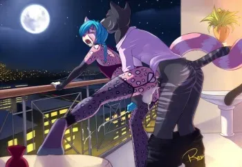 Gay furries unite manga cover