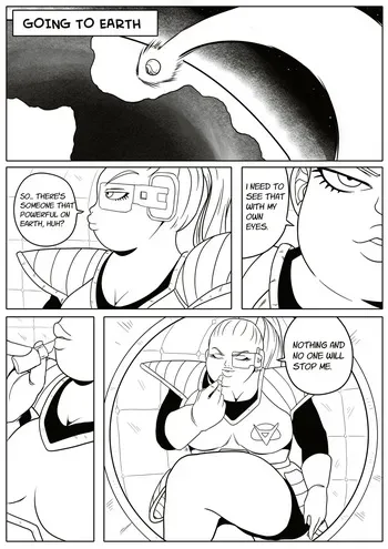 [LATEMXN] Cilantro vs Bonyu (Dragon Ball Z) manga cover