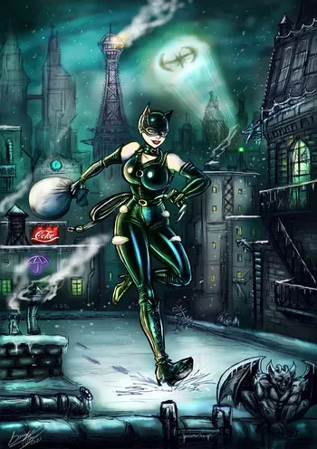 Catwoman Death and Destruction 2 (GURO) (incomplete) manga cover