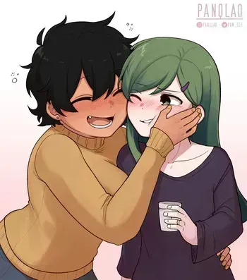 [PanQLAO] Threesome (My Senpai is Annoying!) manga cover