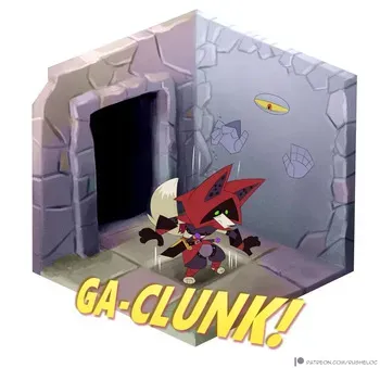[RushEloc] Fynn and the Trapped Wall manga cover