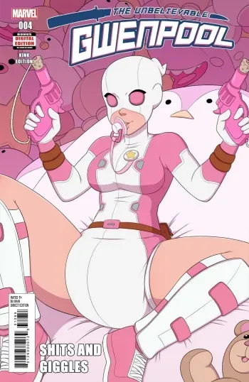 [PieceofSoap] Shits and Giggles (Gwenpool) manga cover