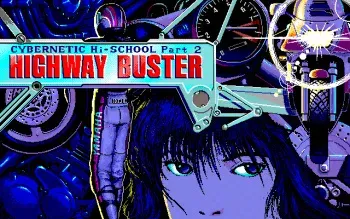 [Gainax] Dennou Gakuen 2 HIGHWAY BUSTER manga cover