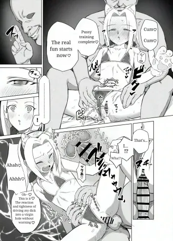 Lewd Curse and Haruno Sakura manga cover