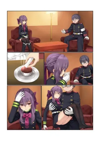 [M.vv] Hiiragi Shinoa (Owari no Seraph) manga cover