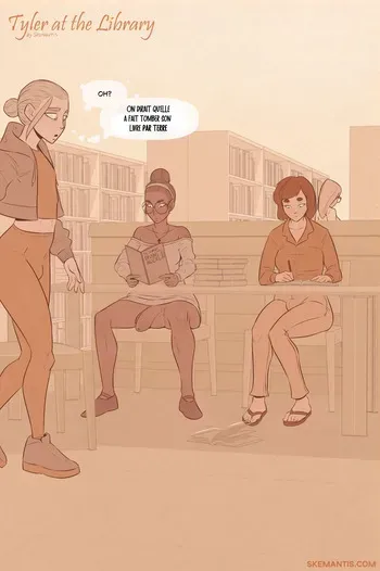 [Skemantis] Tyler at the library Part.1 (French Translation) manga cover