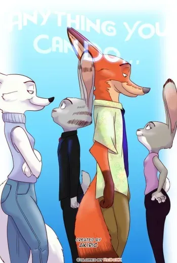 [Akiric] Anything you can do (Zootopia)[Colorized by ReDoXX][Ongoing] manga cover