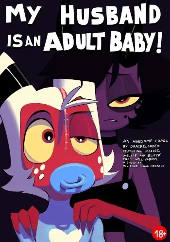 [Dracorex] My Husband is an Adult Baby (Helluva Boss) manga cover
