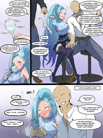 [ooonyan] KDA Seraphine After the Concert manga cover