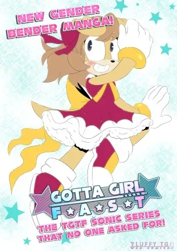 [FLuffyTG] Gotta Girl Fast #1: Shadow manga cover
